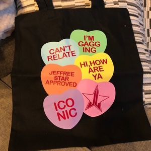 Limited edition Jeffree Star tote bag